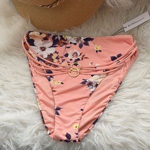 BCBGeneration BCBG Bikini bottom Peach/Floral L